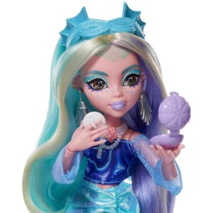 Monster High Szörnyen jó barátok titkai Rémbuli baba – Lagoona Blue