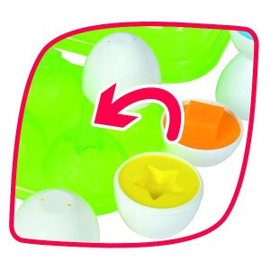 ABC Baby formaválogató játék tojásokkal