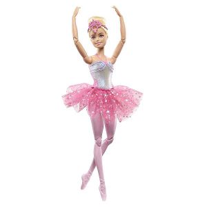 Barbie Dreamtopia Tündöklő szivárványbalerina baba – szőke