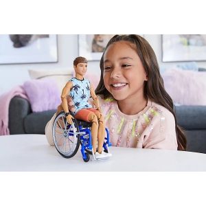 Barbie Fashionistas kerekesszékes Ken baba – 195