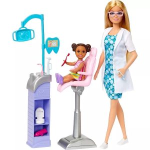 Barbie Karrier baba játékszett – Fogász