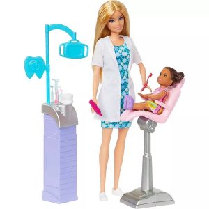 Barbie Karrier baba játékszett – Fogász