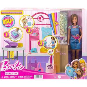 Barbie Karrier babák: Ruhatervező játékszett