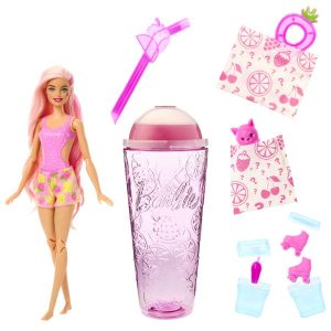 Barbie POP Slime Reveal illatos baba – pink