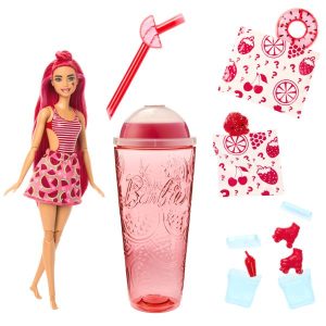 Barbie POP Slime Reveal illatos baba – piros