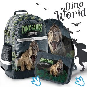 Paso dínós iskolatáska, hátizsák SZETT – Dinosaurs World