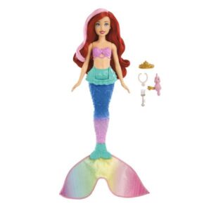 Disney Hercegnők úszó Ariel baba színváltós uszonnyal