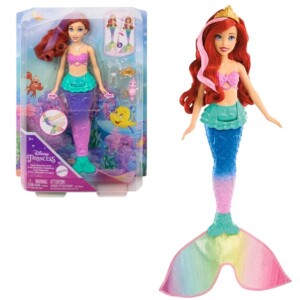Disney Hercegnők úszó Ariel baba színváltós uszonnyal