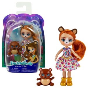 Enchantimals Kistesó baba – Bexie Bears és Bidie