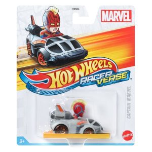 Hot Wheels Race Verse Marvel gyűjthető kisautó – Captain Marvel