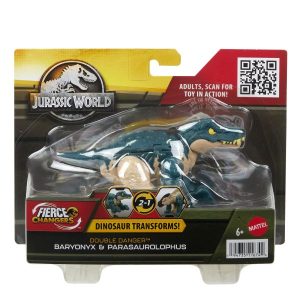 Jurassic World Átalakuló dinó figura – Baryonyx és Parasaurolophus