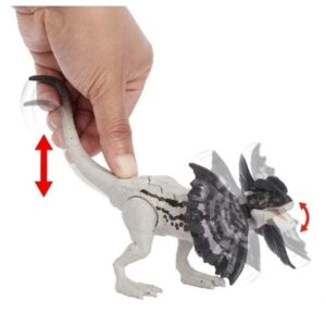 Jurassic World Dino Trackers dinoszaurusz figura – Dilophosaurus