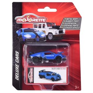 Majorette Deluxe Cars kisautó Bugati Chiron Pur Sport kék