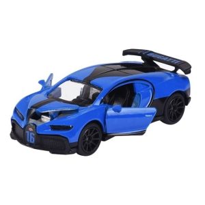 Majorette Deluxe Cars kisautó Bugati Chiron Pur Sport kék
