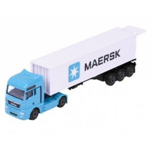 Majorette Logistic – MAERSK MAN TGX+40ft kamion fehér