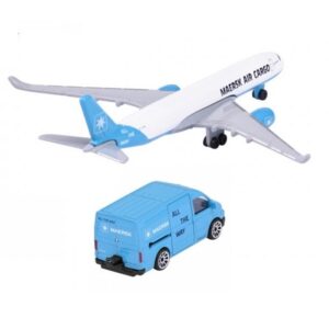 Majorette Logistic – MAERSK Volkswagen Crafter + MAERSK Air Cargo