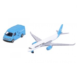 Majorette Logistic – MAERSK Volkswagen Crafter + MAERSK Air Cargo