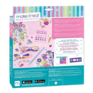 Make it Real Sticker cipődíszítő matricák – Szivárvány