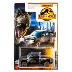 Matchbox Jurassic World kisautó – ’15 Chevy Silverado