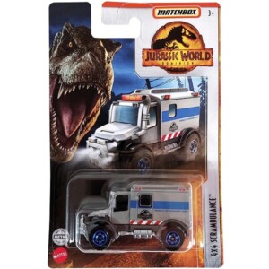 Matchbox Jurassic World kisautó – 4×4 Scrambulance