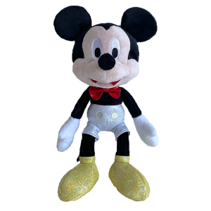 Mickey plüss figura 25 cm – Disney 100 PLATINUM