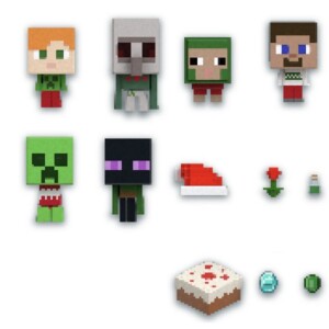 Minecraft adventi naptár – Minecraft MOB head Mini