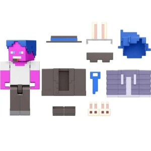 Minecraft Creator multipack figura építő – Bunny slippers