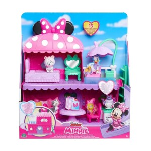 Minnie egér babaháza figurákkal