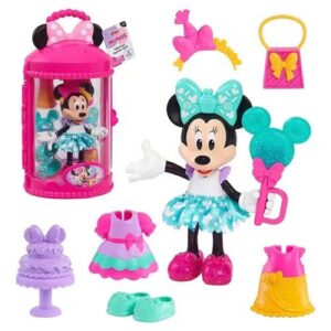 Minnie egér öltöztethető figuraszett – Pink