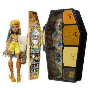 Monster High Szörnyen jó barátok titkai Rémbuli baba – Cleo