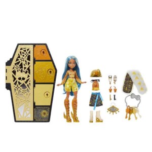 Monster High Szörnyen jó barátok titkai Rémbuli baba – Cleo