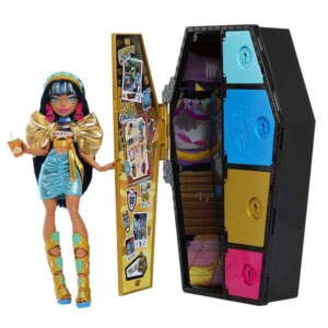 Monster High Szörnyen jó barátok titkai Rémköznapok baba – Cleo