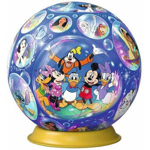 Ravensburger 3D gömb puzzle 72 db-os – Disney karakterek