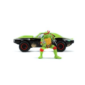 Tini Nindzsa Teknőcök fém autó Raffaello figurával – Jada Toys