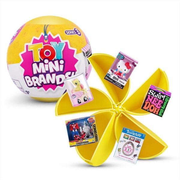 Toy Mini Brands mini játékok meglepetés csomag 5 db-os- 3. széria
