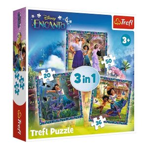 Encanto puzzle 3 az 1-ben – TREFL