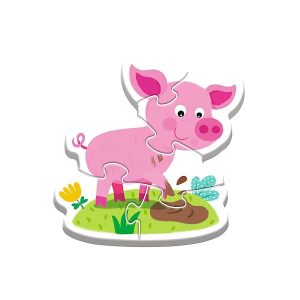 Trefl Első baby puzzle táskában – Egy farmon