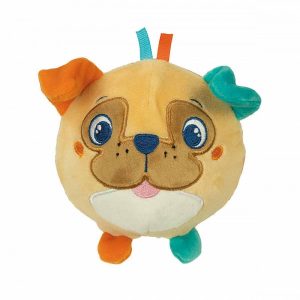 Clementoni Baby plüss csörgő labda – Kutya