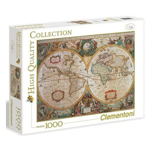 Clementoni High Quality Collection puzzle 1000 db-os – Antik térkép