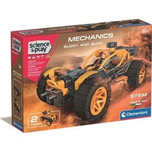 Clementoni mechanikai labor építőjáték – Buggy és Quad
