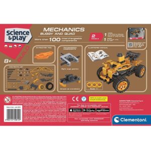 Clementoni mechanikai labor építőjáték – Buggy és Quad
