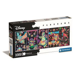 Clementoni puzzle 1000 db-os panoráma – Disney Vintage