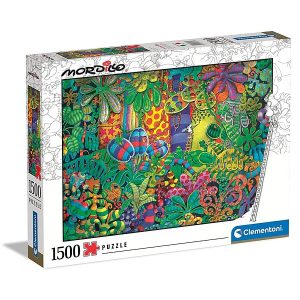 Clementoni puzzle 1500 db-os – Mordillo – A festőművész
