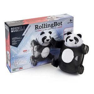 Clementoni Tudomány és Játék: Rolling Bot – Bukfencező robot panda