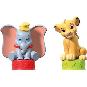 Clemmy Baby Simba és Dumbo játékszett lapozgatóval