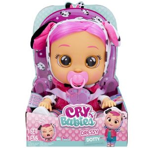 Cry Babies Varázskönnyek Dressy interaktív baba – Dotty