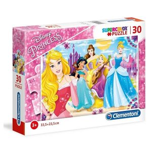 Disney hercegnők 30 db-os puzzle – Clementoni Supercolor