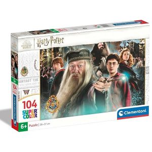 Harry Potter puzzle 104 db-os Dumbledore – Clementoni Supercolor