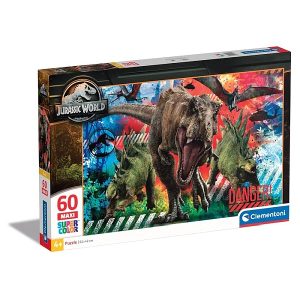 Jurassic World Maxi puzzle 60 db-os – Clementoni