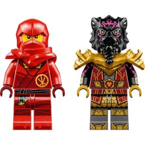 Lego Ninjago Kai és Ras autós és motoros csatája (71789)
